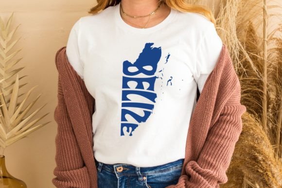 Belize Lettering in Map Graphics