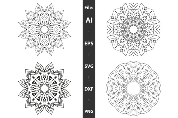 Circular Mandala Pattern Design Vector