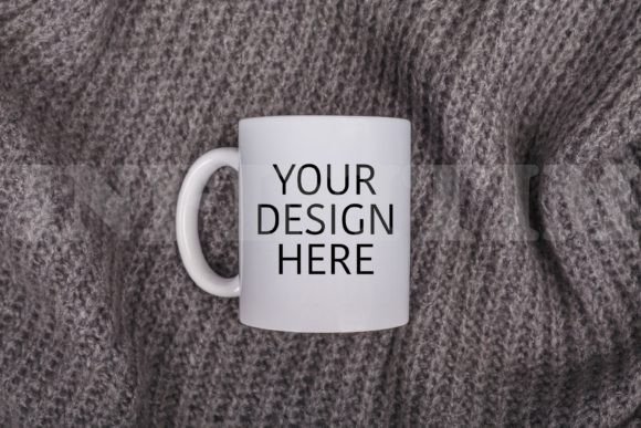 Coffee Mug Mockup Winter Mug Mock Up