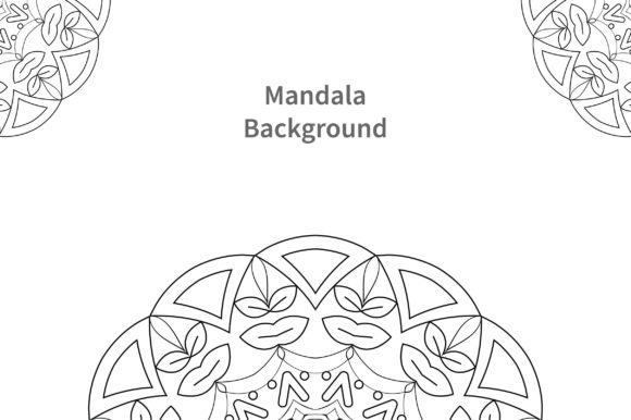 Easily Editable Coloring Mandala Design