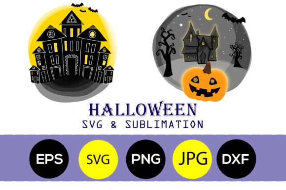 Halloween SVG and Sublimation Design