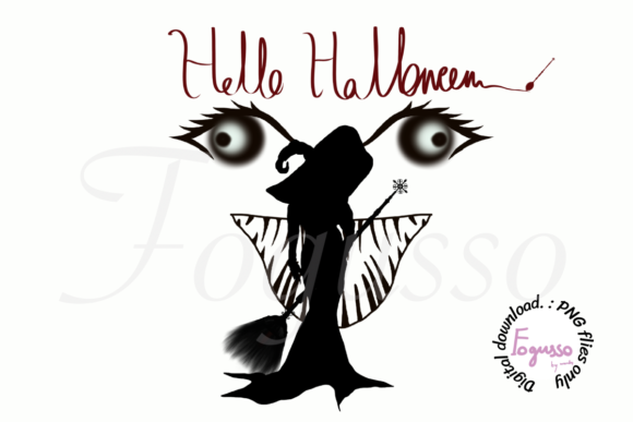 Hello Halloween Sublimation Design
