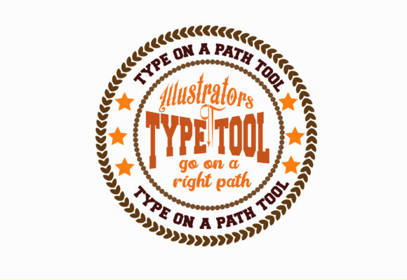 Type on a Path Tool Graphics