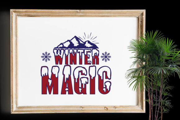 Winter Magic Embroidery Design